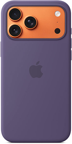 Telefon tok Apple MagSafe-rögzítésű iPhone 17 Pro Max-szilikontok Ködös lila ...