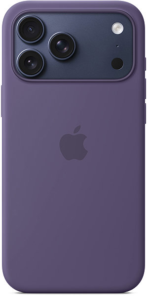 Telefon tok Apple MagSafe-rögzítésű iPhone 17 Pro Max-szilikontok Ködös lila ...
