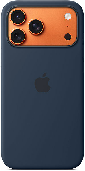 Handyhülle Handyhülle Apple Silikonhülle mit MagSafe auf iPhone 17 Pro Max Blau ...