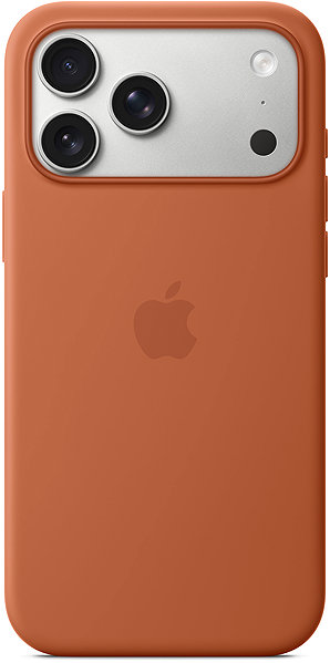 Handyhülle Apple Silikonhülle mit MagSafe auf iPhone 17 Pro Max terracotta ...