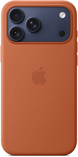Handyhülle Apple Silikonhülle mit MagSafe auf iPhone 17 Pro Max terracotta ...