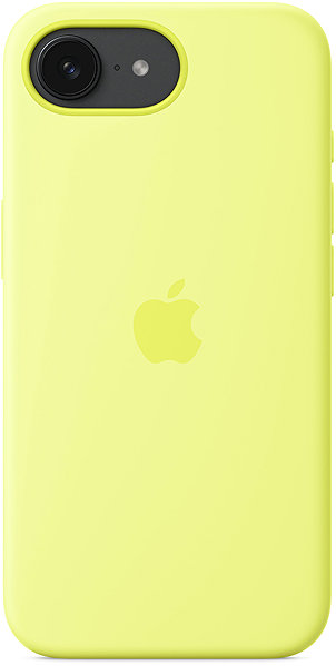 Handyhülle Apple iPhone 16e Silikon Case – Neongelb ...