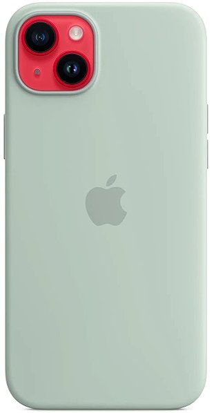 Kryt na mobil Apple iPhone 14 Plus Silikonový kryt s MagSafe dužnatkově modrý ...
