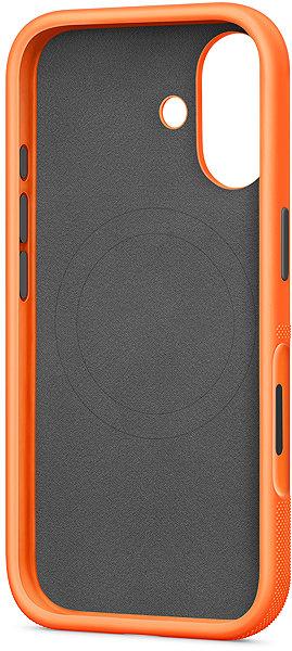 Handyhülle Apple Robuste Beats-Hülle für iPhone 17 mit MagSafe und Kamerasteuerung Sierra Orange ...