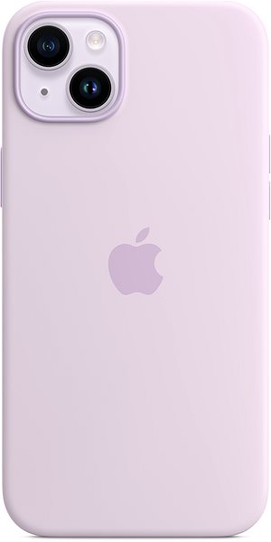 Handyhülle Apple iPhone 14 Plus Silikoncase mit MagSafe - lilac blue ...