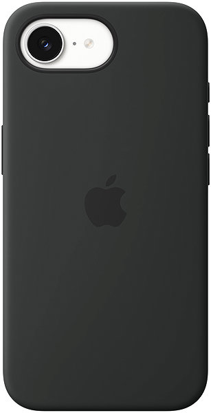 Handyhülle Apple Silikonhülle mit MagSafe auf iPhone 17e schwarz ...