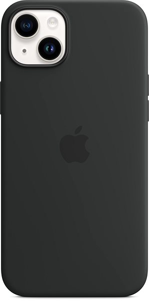 Handyhülle Apple iPhone 14 Plus Silikoncase mit MagSafe - dark ink ...