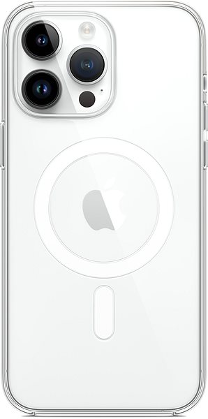 Telefon tok Apple iPhone 14 Pro Max átlátszó tok MagSafe funkcióval ...