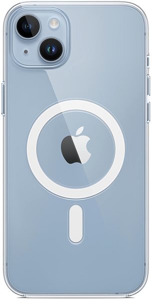 Telefon tok Apple iPhone 14 Plus átlátszó tok MagSafe funkcióval ...
