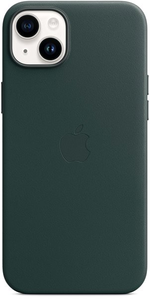 Kryt na mobil Apple iPhone 14 Plus Kožený kryt s MagSafe píniovo zelený ...