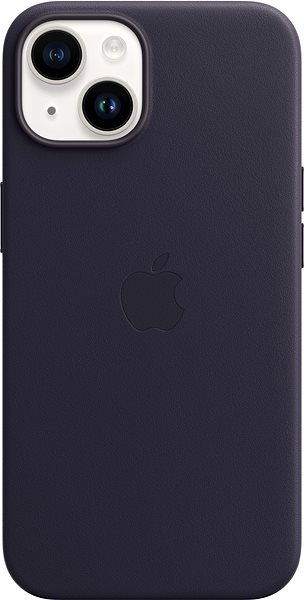 Telefon tok Apple MagSafe-rögzítésű iPhone 14-bőrtok – tinta ...
