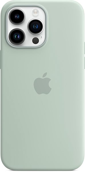 Kryt na mobil Apple iPhone 14 Pro Max Silikonový kryt s MagSafe dužnatkově modrý ...