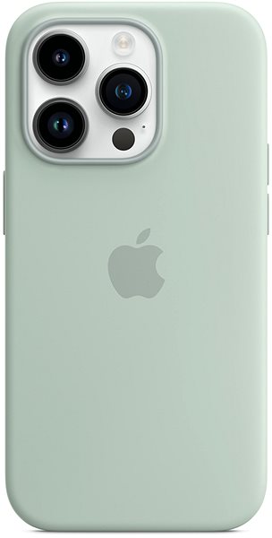 Kryt na mobil Apple iPhone 14 Pro Silikónový kryt s MagSafe dužnatkovo modrý ...