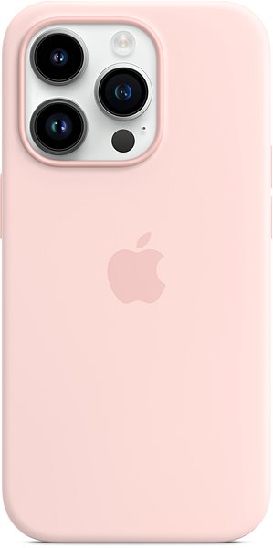 Kryt na mobil Apple iPhone 14 Pro Silikonový kryt s MagSafe křídově růžový ...