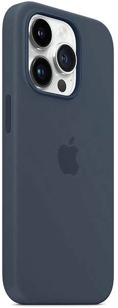 Handyhülle Apple iPhone 14 Pro Silikoncase mit MagSafe - storm blue ...
