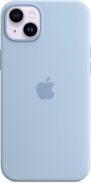 Handyhülle Apple iPhone 14 Plus Silikonhülle mit MagSafe blau ...
