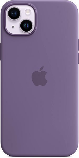 Handyhülle Apple iPhone 14 Plus Silikonhülle mit MagSafe lila ...