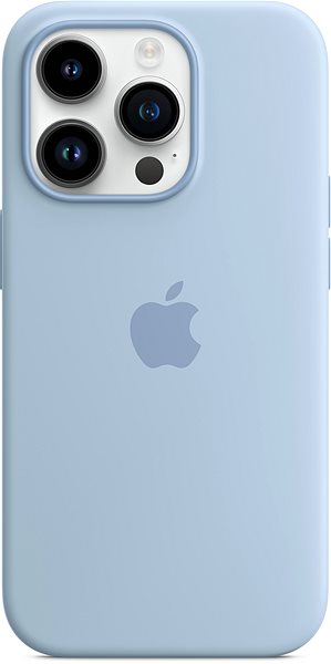 Telefon tok MagSafe-rögzítésű Apple iPhone 14 Pro-szilikontok – égboltkék ...