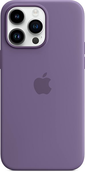 Telefon tok Apple iPhone 14 Pro Max MagSafe lila szilikon tok ...