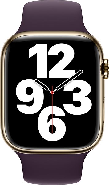 Remienok na hodinky Apple Watch 45 mm bazovo fialový športový remienok ...