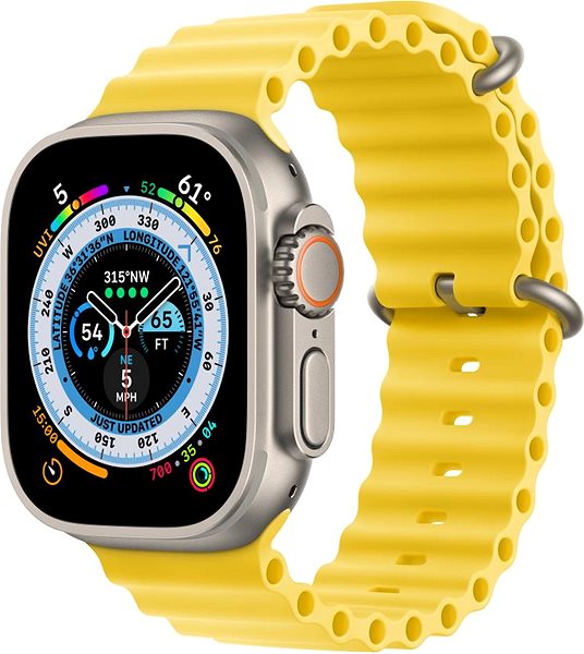 Řemínek Apple Watch 49mm žluté prodloužení Oceánského řemínku ...