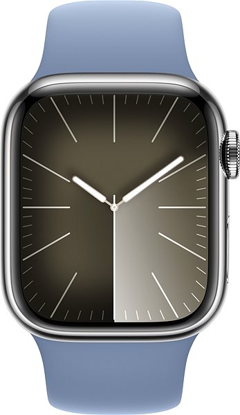 Remienok na hodinky Apple Watch 41 mm ľadovo modrý športový remienok – S/M ...