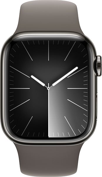 Remienok na hodinky Apple Watch 41 mm ílovo sivý športový remienok – S/M ...