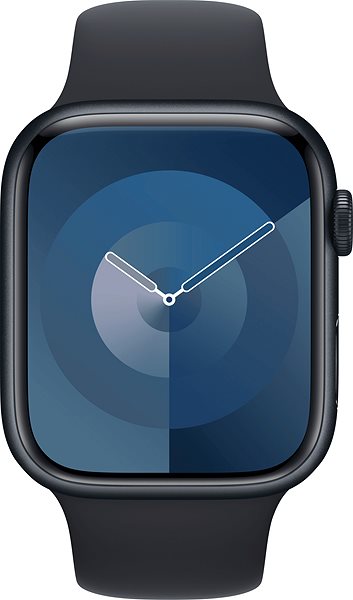 Szíj Apple Watch 45mm sport szíj - S/M, éjfekete ...