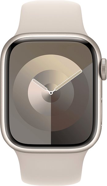 Remienok na hodinky Apple Watch 41 mm hviezdno biely športový remienok – S/M ...