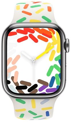 Remienok na hodinky Apple Watch 41 mm športový remienok Pride Edition – M/L ...