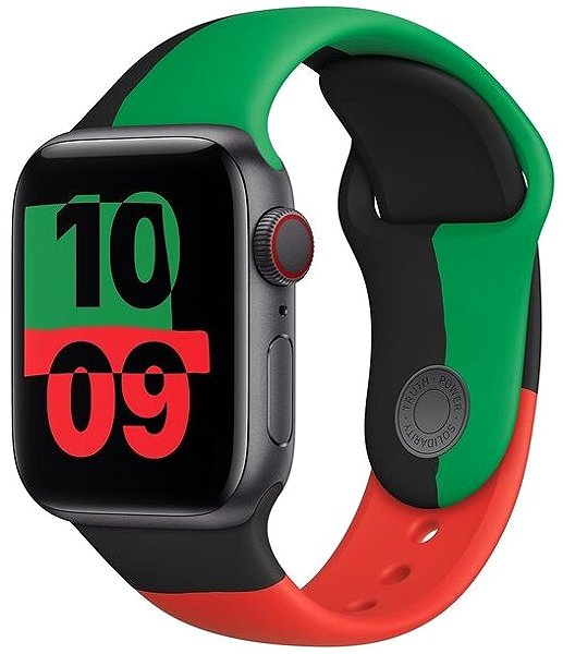 Smartwatch-Armband Apple Watch 40mm Sportarmband Black Unity - M/L ...