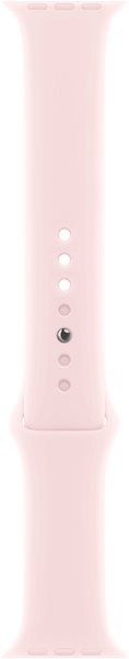Remienok na hodinky Apple Watch 41 mm svetlo ružový športový remienok – S/M ...