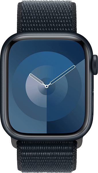 Remienok na hodinky Apple Watch 41 mm tmavo atramentový prevliekací športový remienok ...