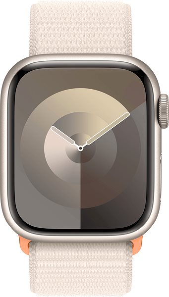 Remienok na hodinky Apple Watch 41 mm hviezdno biely prevliekací športový remienok ...