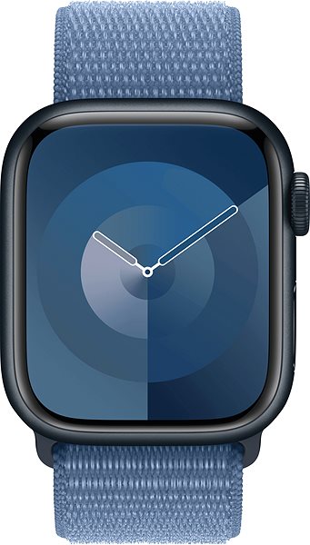 Remienok na hodinky Apple Watch 41 mm ľadovo modrý prevliekací športový remienok ...