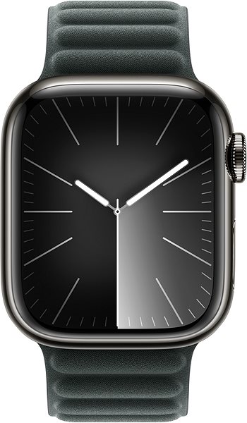 Remienok na hodinky Apple Watch 41 mm listovo zelený magnetický ťah – M/L ...