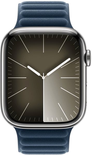 Armband Apple Watch 45mm Armband mit Magnetverschluss Pazifikblau - S/M ...