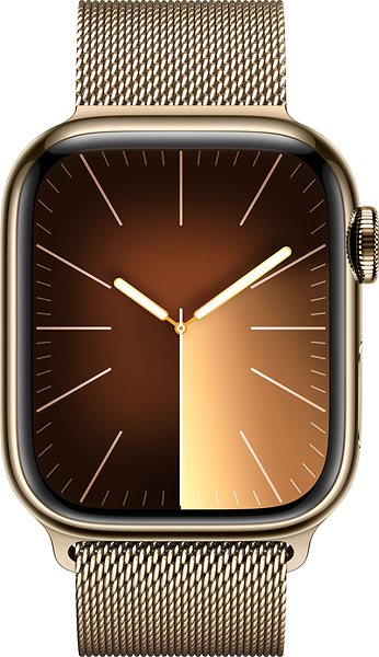 Remienok na hodinky Apple Watch 41 mm Zlatý milánsky ťah ...