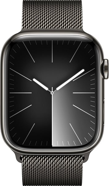 Armband Apple Watch 45mm Milanaise Armband Graphit ...
