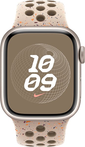 Remienok na hodinky Apple Watch 41 mm desert stone športový remienok Nike – S/M ...
