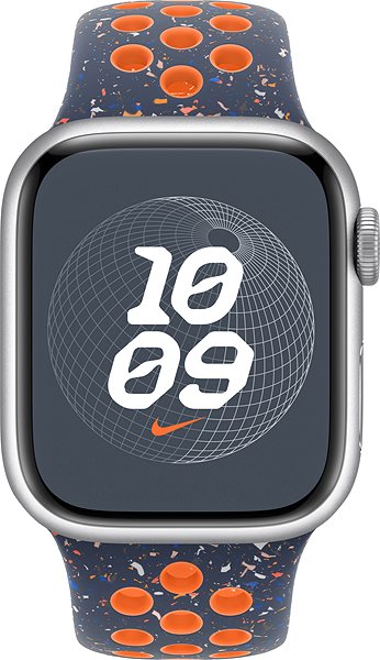 Remienok na hodinky Apple Watch 41 mm blue flame športový remienok Nike – S/M ...