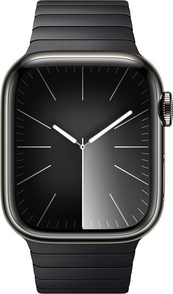 Remienok na hodinky Apple Watch 38 mm vesmírno čierny článkový ťah ...