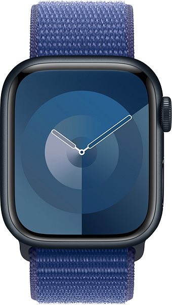 Remienok na hodinky Apple Watch 41 mm morsky modrý prevliekací športový remienok ...