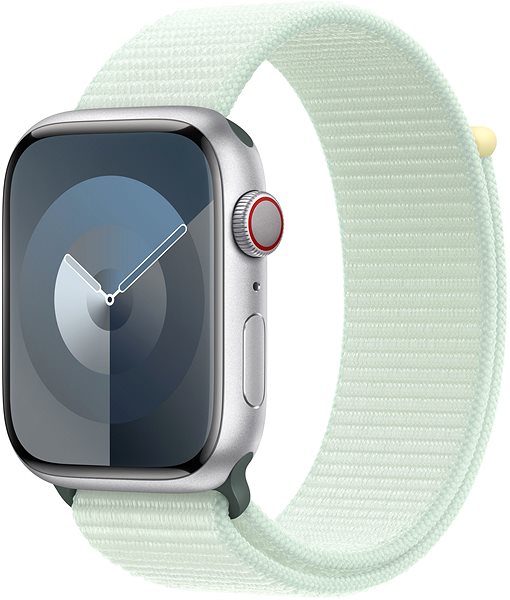 Armband Apple Watch 45mm leicht mintfarbenes Sportarmband mit Verriegelung ...