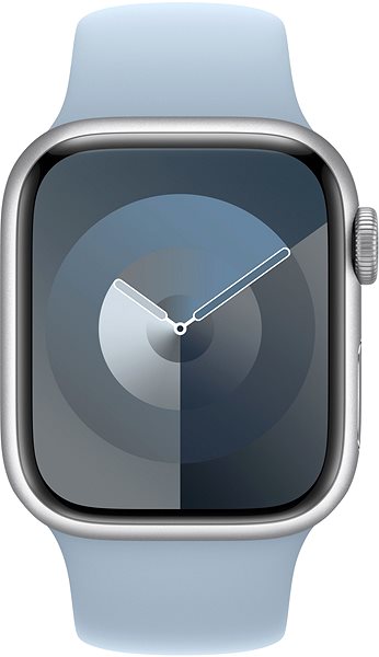 Remienok na hodinky Apple Watch 41 mm svetlomodrý športový remienok – S/M ...