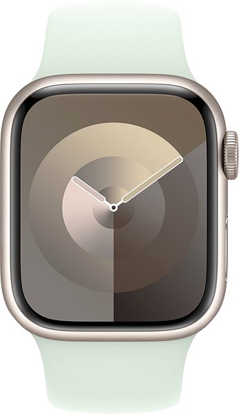 Remienok na hodinky Apple Watch 41 mm svetlomätový športový remienok – S/M ...