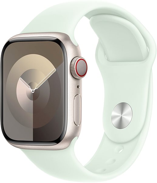 Remienok na hodinky Apple Watch 41 mm svetlomätový športový remienok – S/M ...