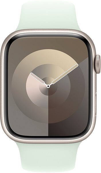 Remienok na hodinky Apple Watch 45 mm svetlomätový športový remienok – S/M ...
