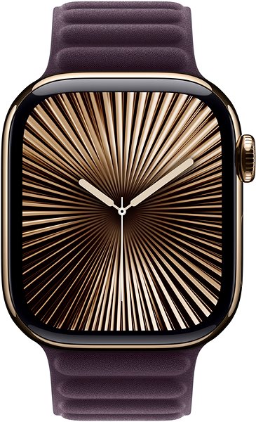 Armband Apple Watch 42mm Brombeere magnetischer Zug - M/L ...