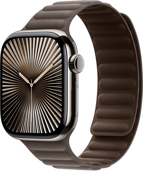 Armband Apple Watch 42mm Armband mit Magnetverschluss Dunkeltaupe - S/M ...
